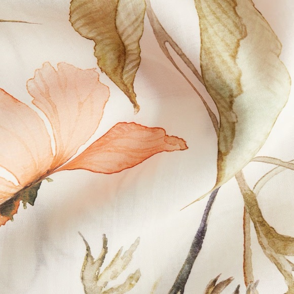 NWT H&M FLORAL-MOTIF SHIRT & PANTS - Picture 10 of 10